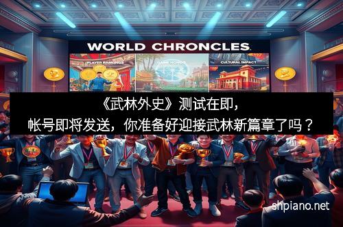 《武林外史》测试在即，帐号即将发送，你准备好迎接武林新篇章了吗？