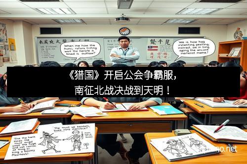 《猎国》开启公会争霸服，南征北战决战到天明！